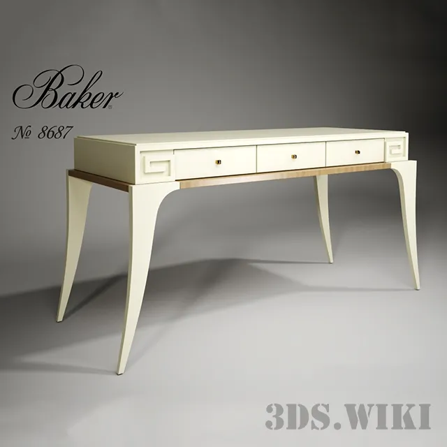 furniture – Chest of drawers Baker Furniture 3D Model
