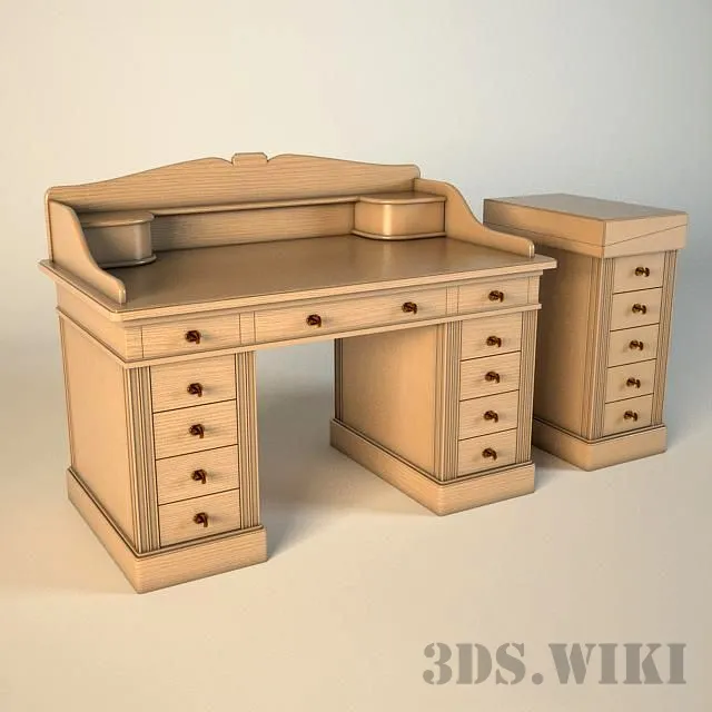 furniture – Chest of drawers Bizzotto Art.C069B and sideboard Art.C062 3D Model