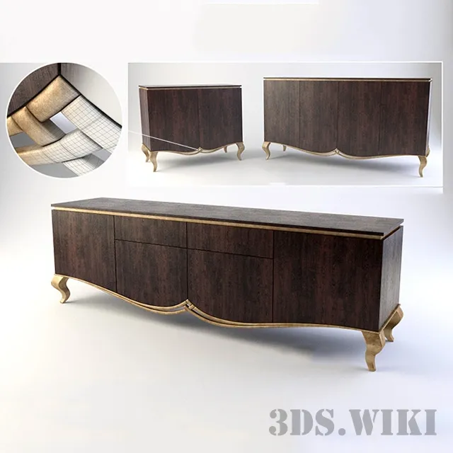 furniture – Chest of drawers Christopher Guy Volume 2 (art.58.0010) 3D Model