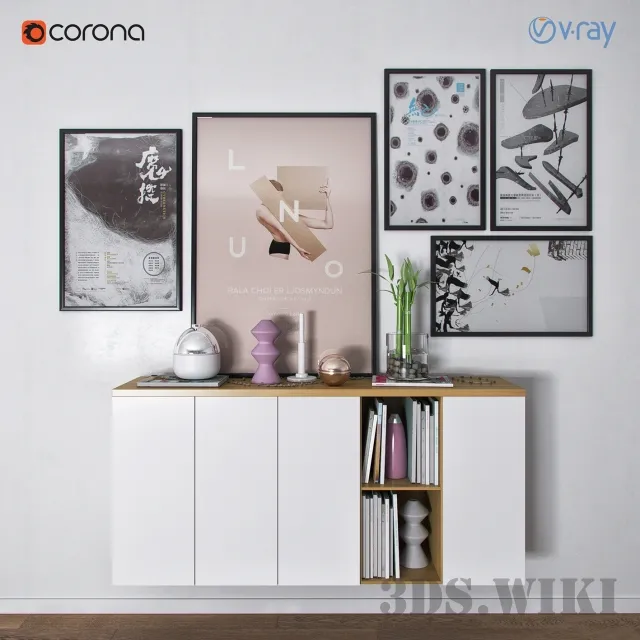 furniture – Chest of drawers Paramount 3D Model furniture – Chest of drawers Paramount 3D Model