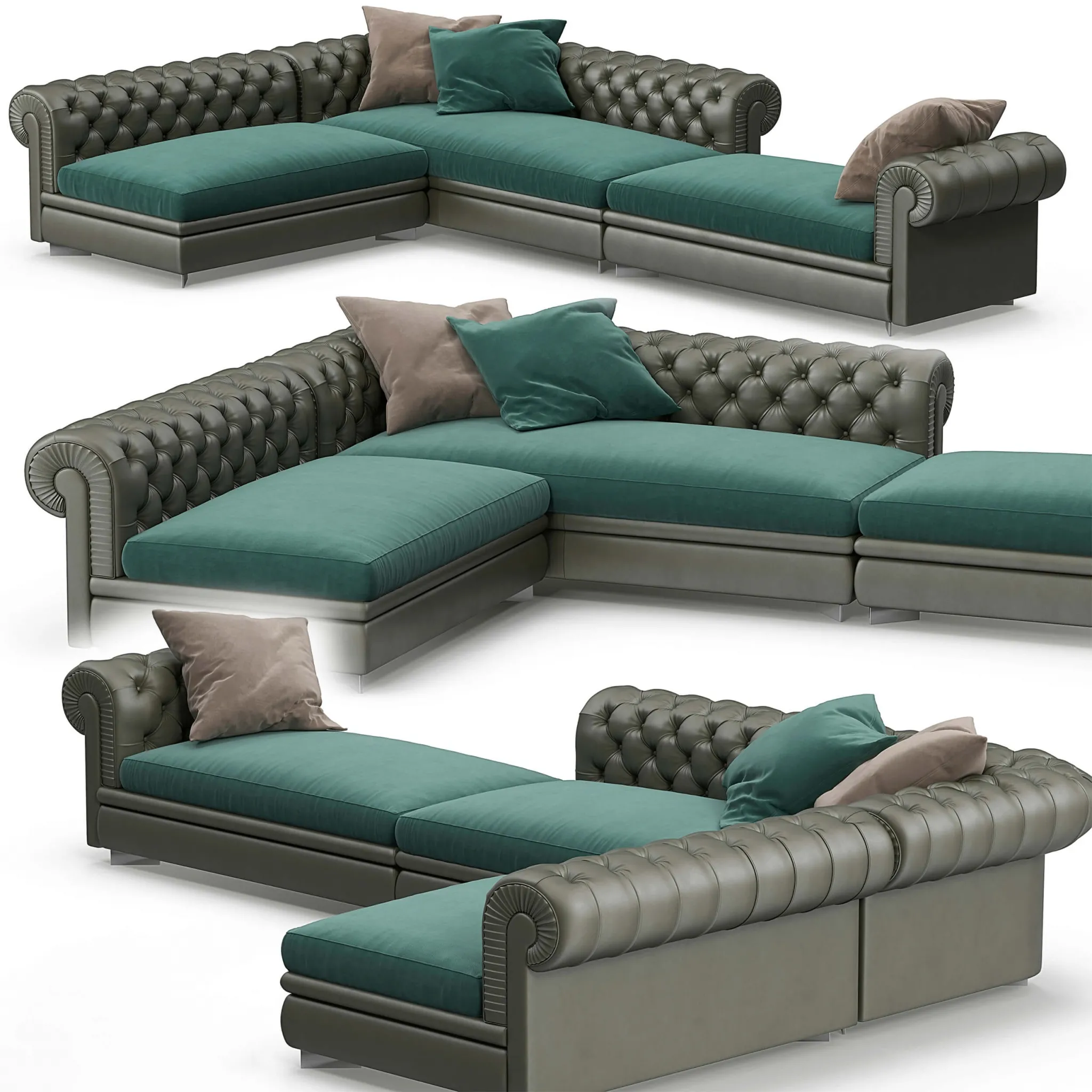 furniture – Chester Line sofa set 56 3D Model furniture – Chester Line sofa set 56 3D Model
