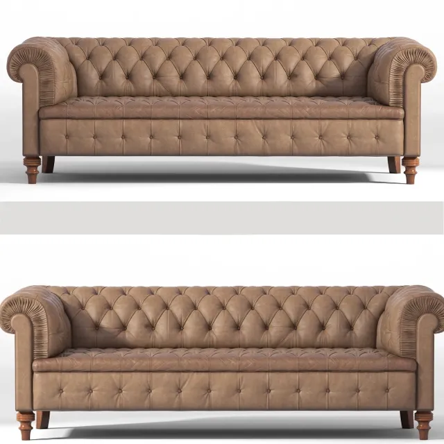 furniture – Chesterfield Original sofa 3D Model furniture – Chesterfield Original sofa 3D Model