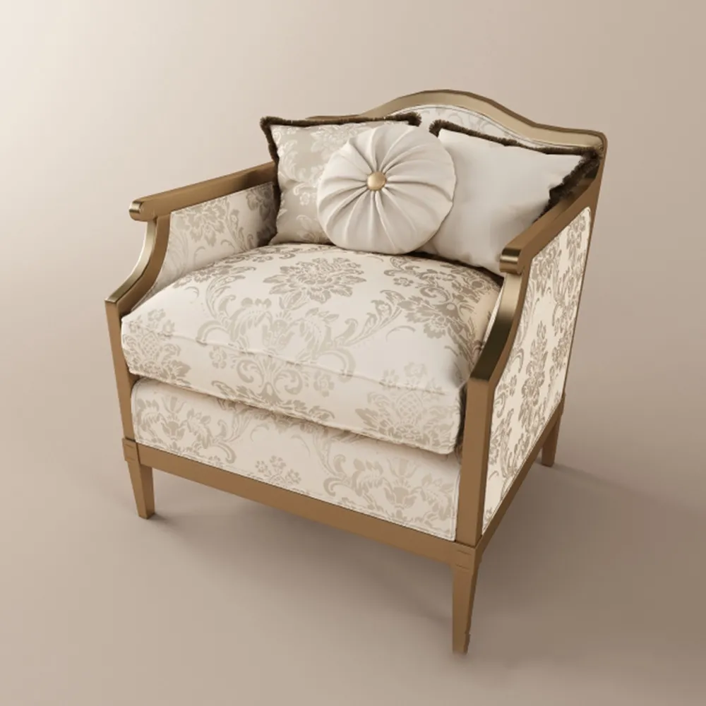 furniture – Classic armchair model 3D Model