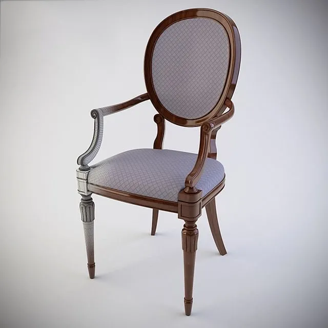 furniture – Classic chair Canova by Baymax 3D Model
