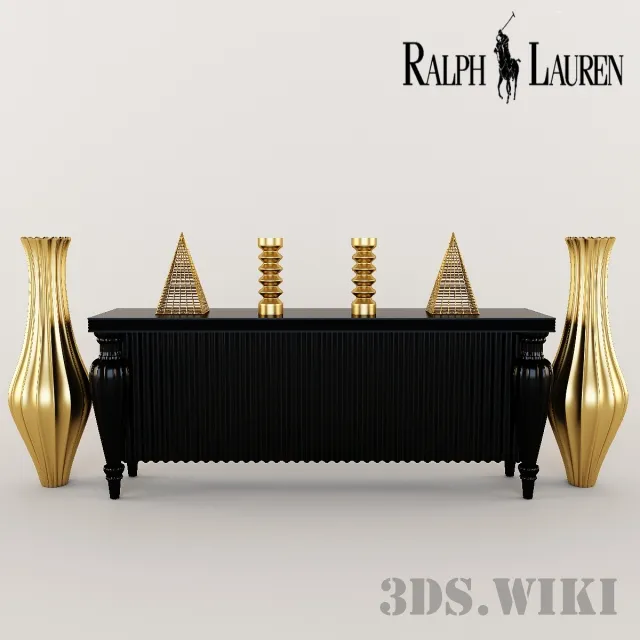 furniture – Classic Console Ralph Lauren 3D Model
