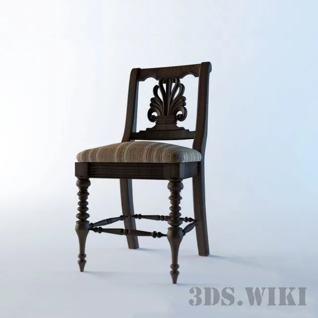 furniture – Classic dining chair 3D Model