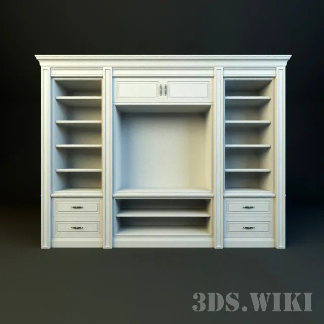 furniture – Classic locker for clothes 3D Model furniture – Classic locker for clothes 3D Model