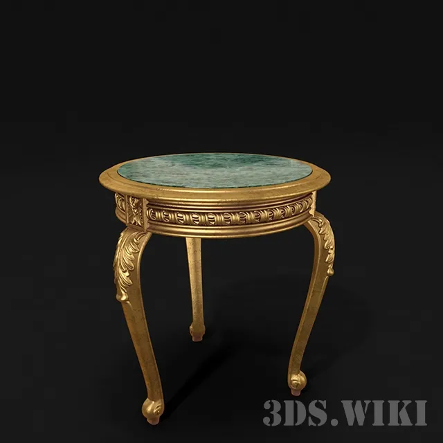 furniture – Classic side table Silvano Grifoni 3495 3D Model