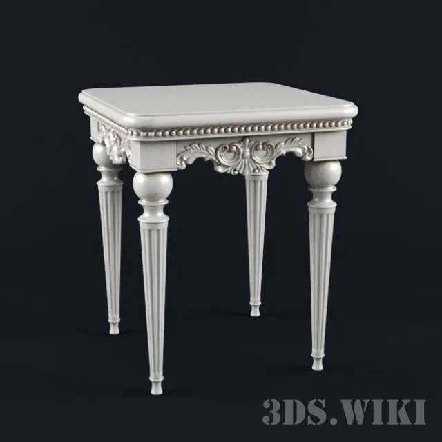 furniture – Classic small table 3D Model