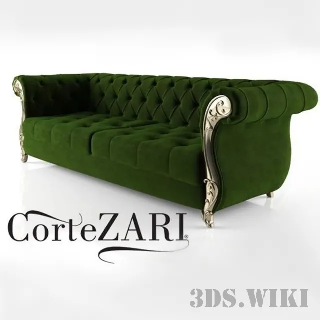 furniture – Classic sofa 3D Model