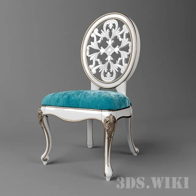 furniture – Classic soft chair 3D Model
