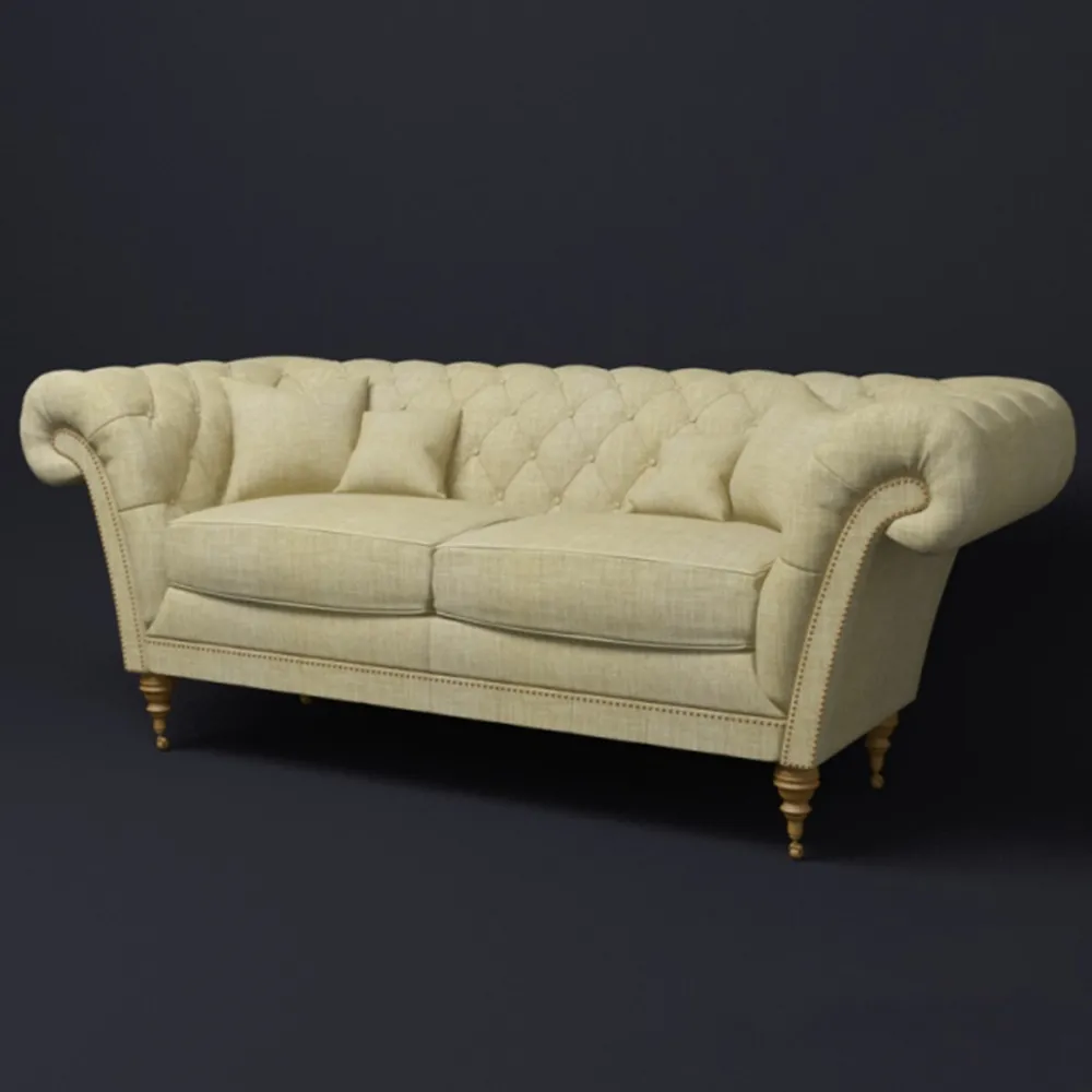 furniture – Classic two-seater sofa 3D Model
