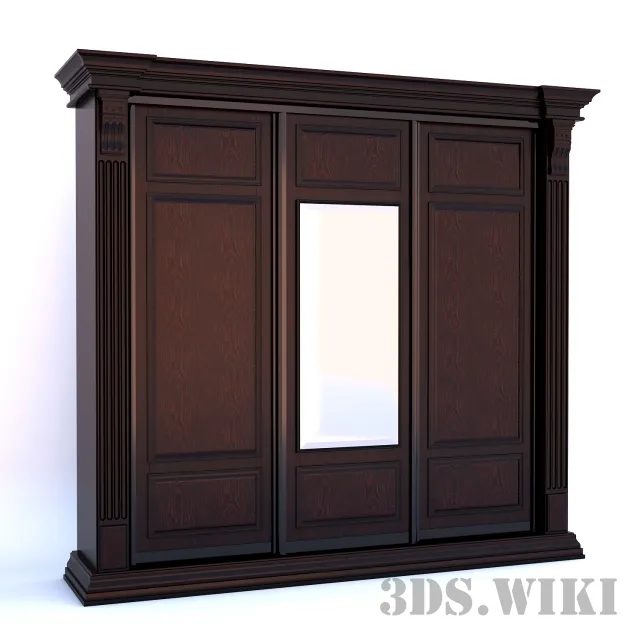 furniture – Classic wardrobe 3D Model