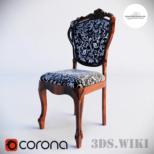 furniture – Classic wooden chair 3D Model