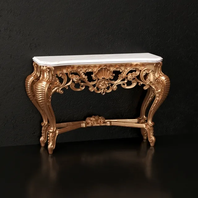 furniture – Classical console Silik 3D Model furniture – Classical console Silik 3D Model