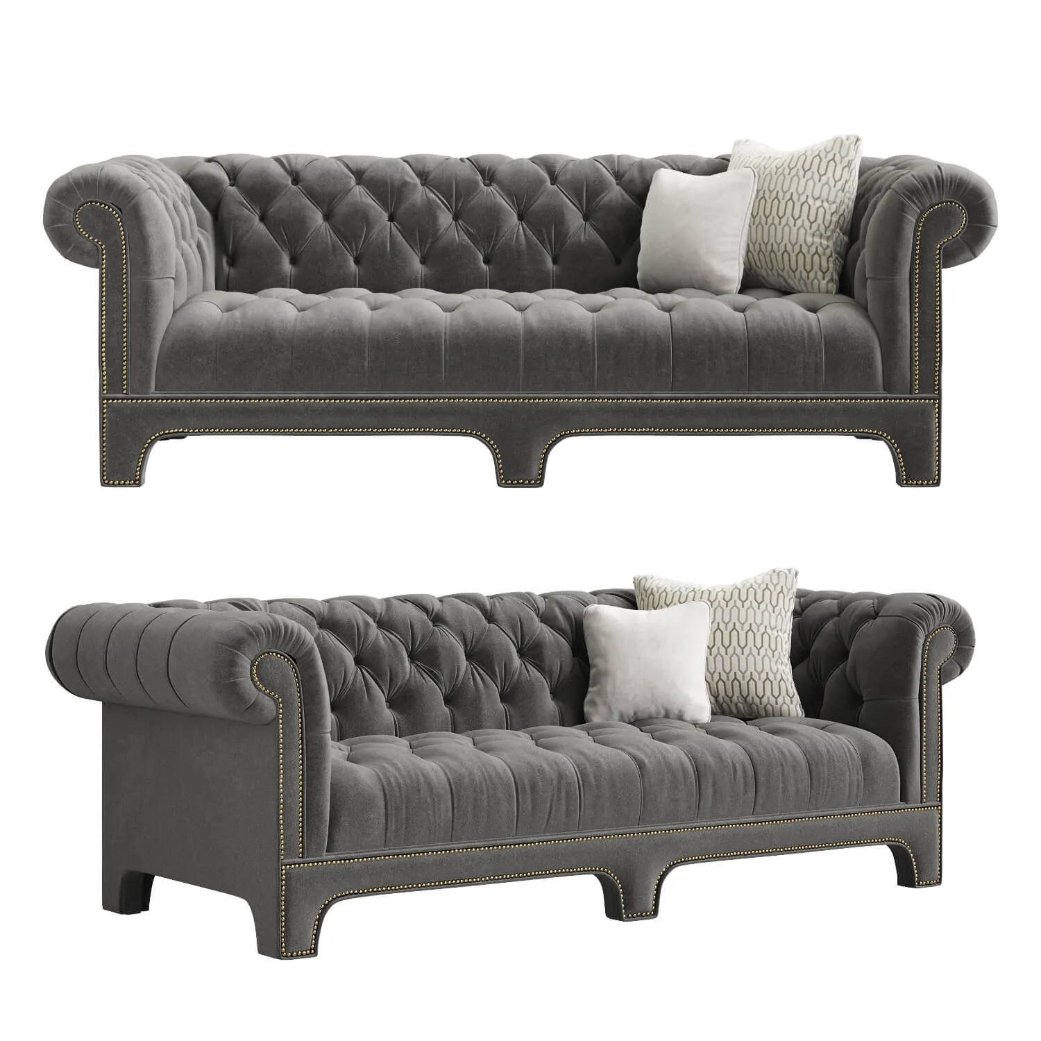 furniture – Claudette sofa – Mitchell Gold + Bob Williams 3D Model furniture – Claudette sofa – Mitchell Gold + Bob Williams 3D Model