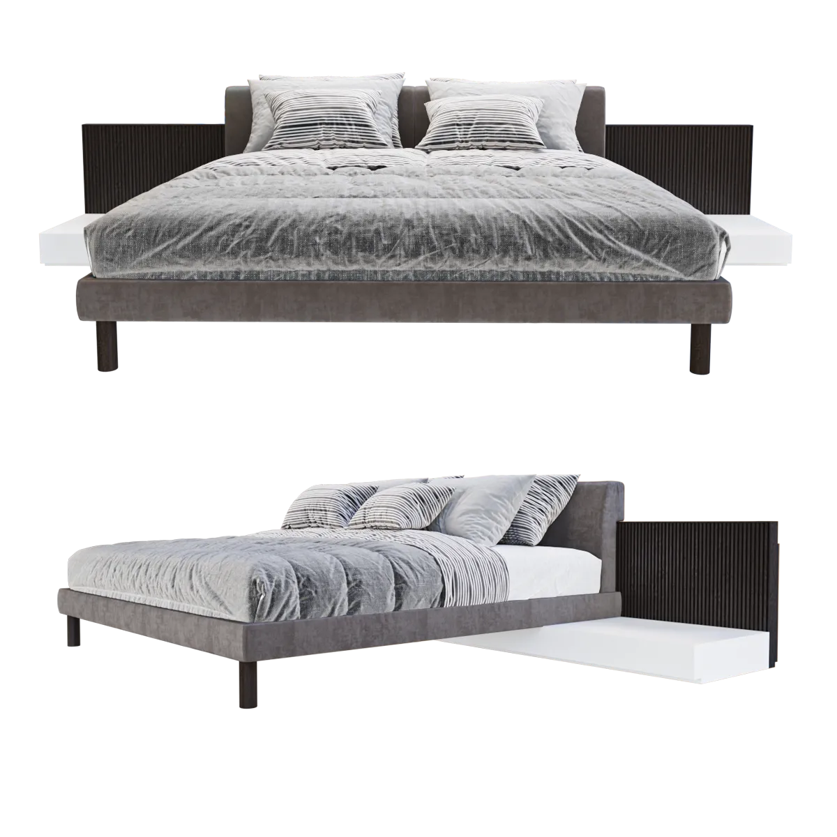 furniture – Cliff modular bed 3D Model furniture – Cliff modular bed 3D Model