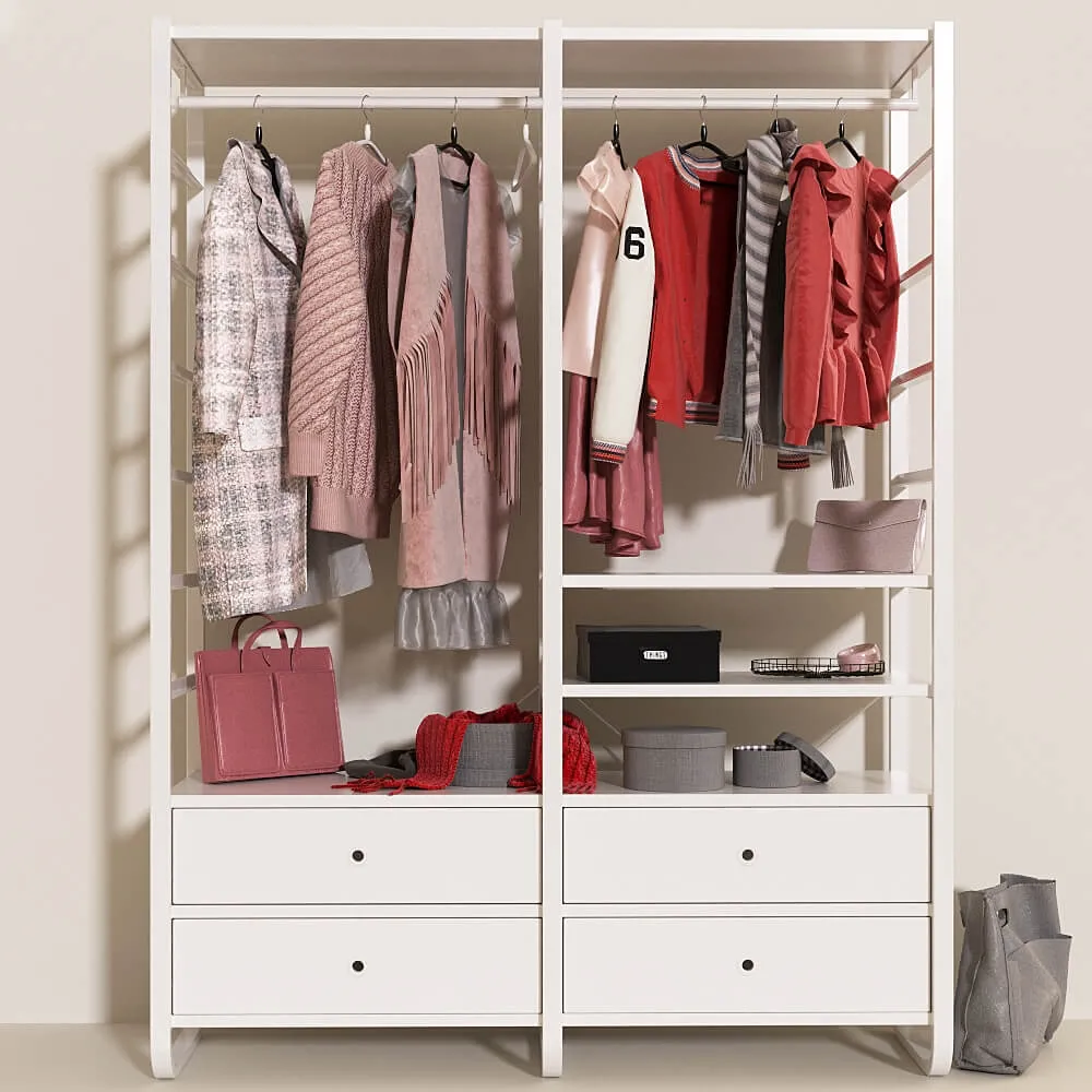 furniture – Clothes wardrobe IKEA 3D Model