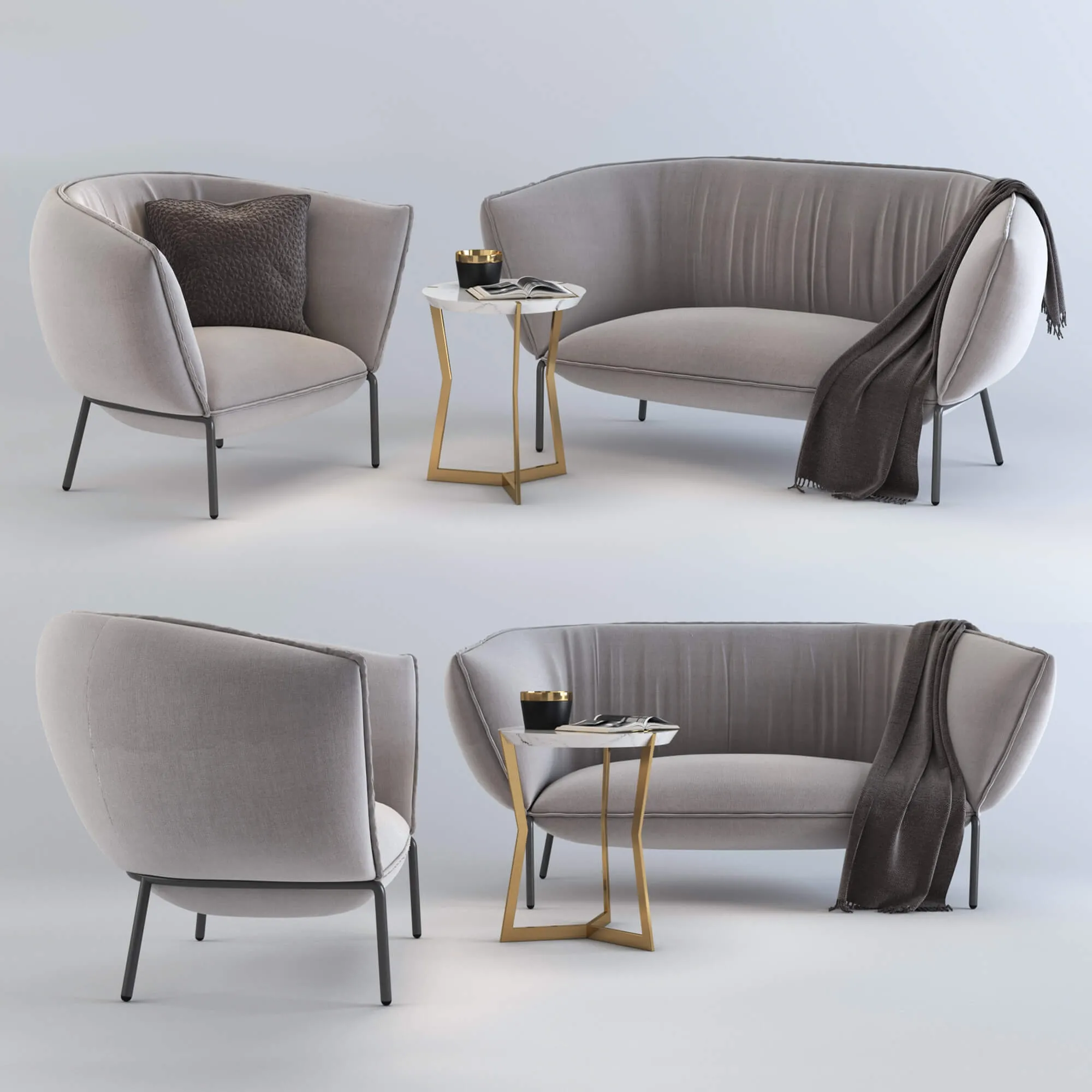 furniture – Co edition set 3D Model furniture – Co edition set 3D Model