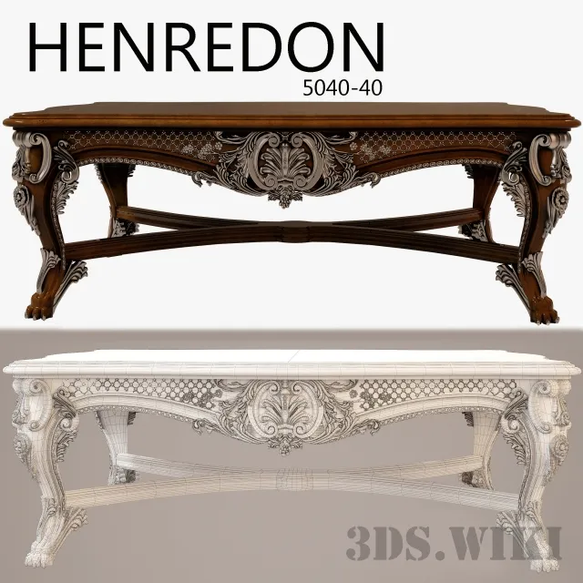 furniture – Cocktail table HENREDON 5040-40 3D Model