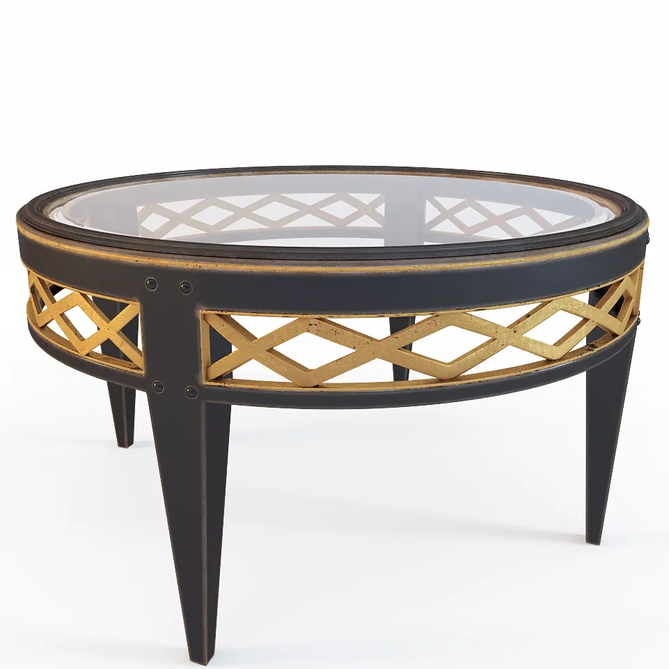 furniture – Coffee Table Bizzotto 3D Model