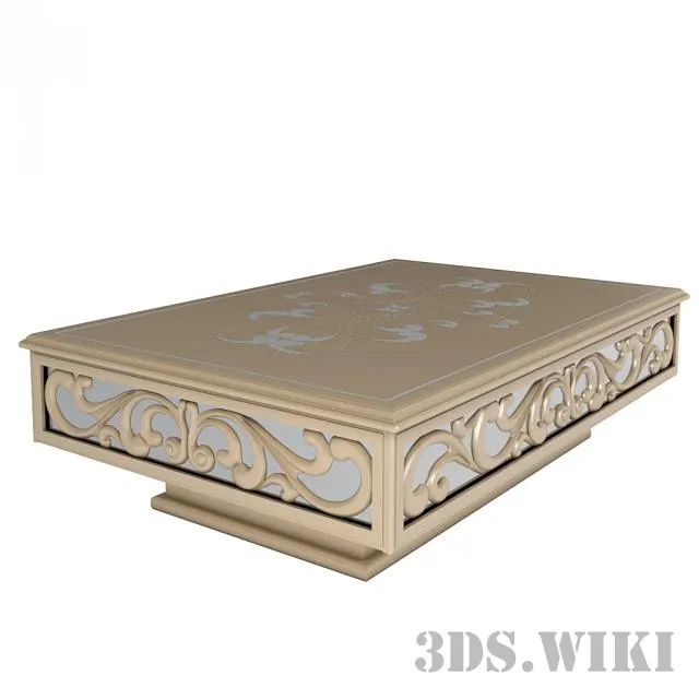 furniture – Coffee table Carpenence – Tavolino Rotondo 3D Model