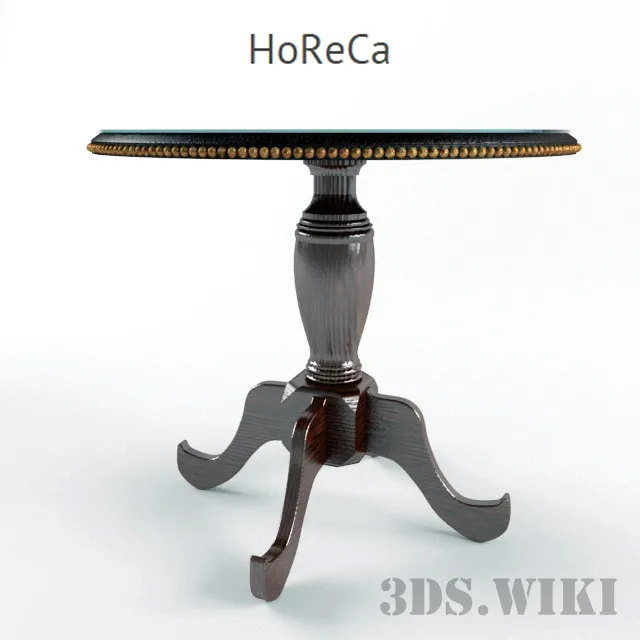furniture – Coffee table classic HoReCa 3D Model