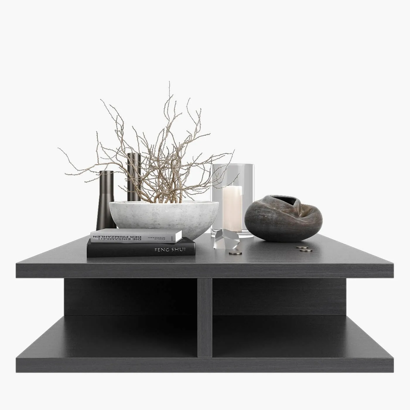 furniture – Coffee table decor 2 3D Model