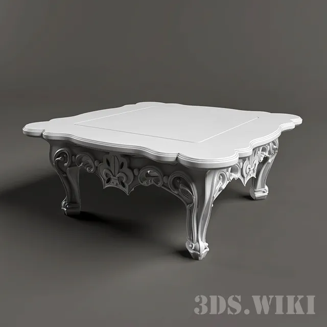 furniture – Coffee Table DUKE OF LOVE 3D Model