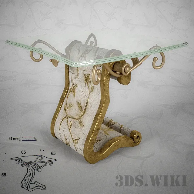 furniture – Coffee table Gala Proforma Diseno 3D Model