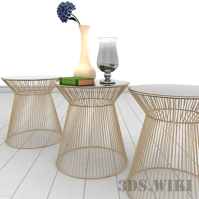 furniture – Coffee table JOLENE AA4281R83 Laforma 3D Model