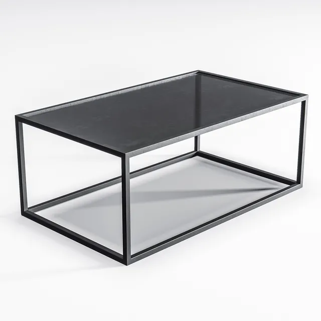 furniture – Coffee table London black 3D Model
