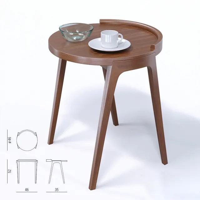 furniture – Coffee table porada 3D Model