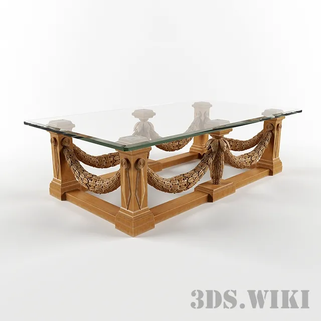 furniture – Coffee table PROVASI 0605 3D Model
