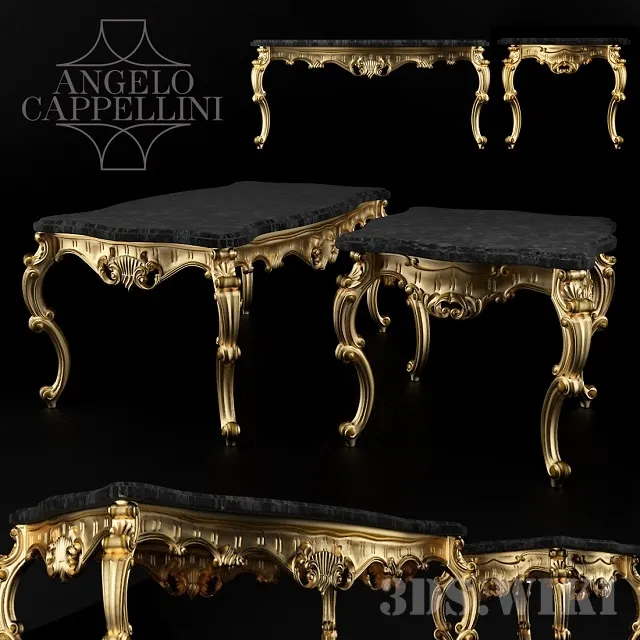 furniture – Coffee tables ANGELO CAPPELLINI 3D Model furniture – Coffee tables ANGELO CAPPELLINI 3D Model