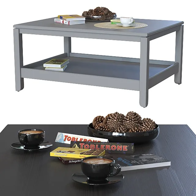 furniture – Coffee tables IKEA Havsta 3D Model furniture – Coffee tables IKEA Havsta 3D Model