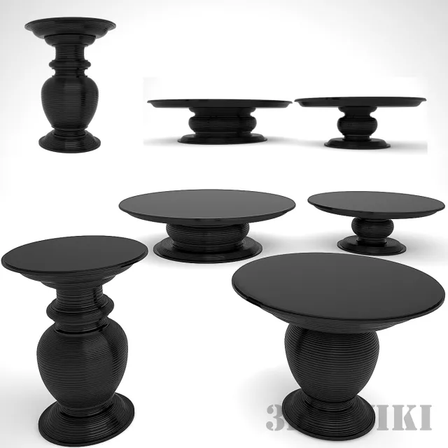 furniture – Coffee tables – sideboards 3D Model