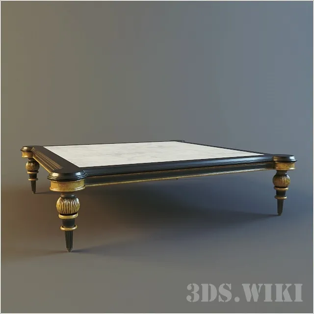 furniture – Coleccion Alexandra coffee table 3D Model