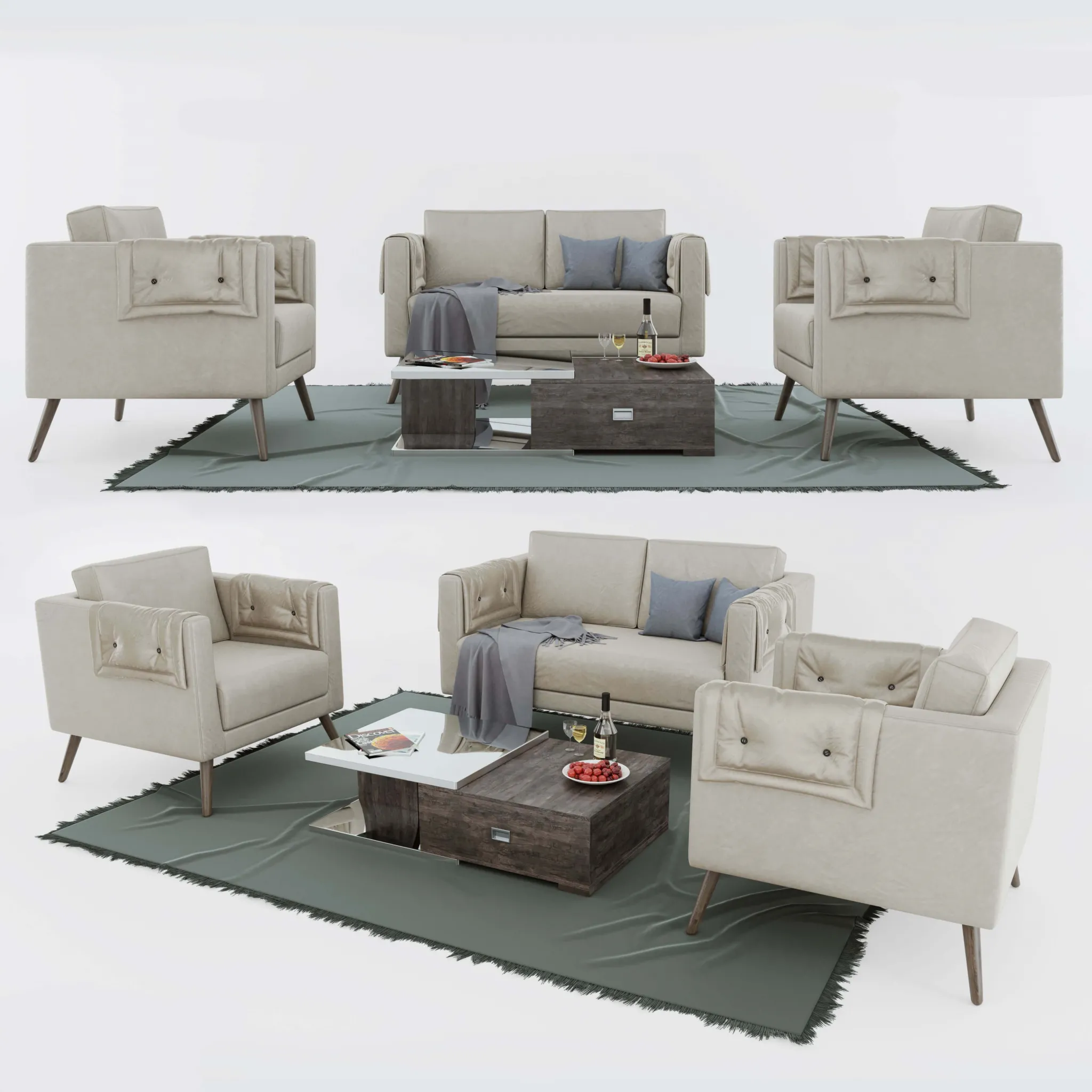 furniture – Combinare Liv 3D Model