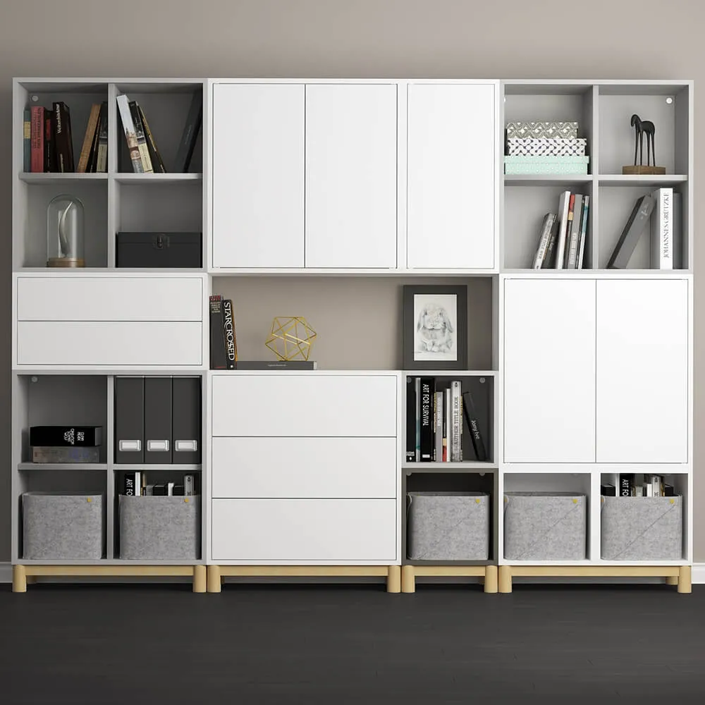 furniture – Combination of cabinets with legs Ikea Eket 3D Model