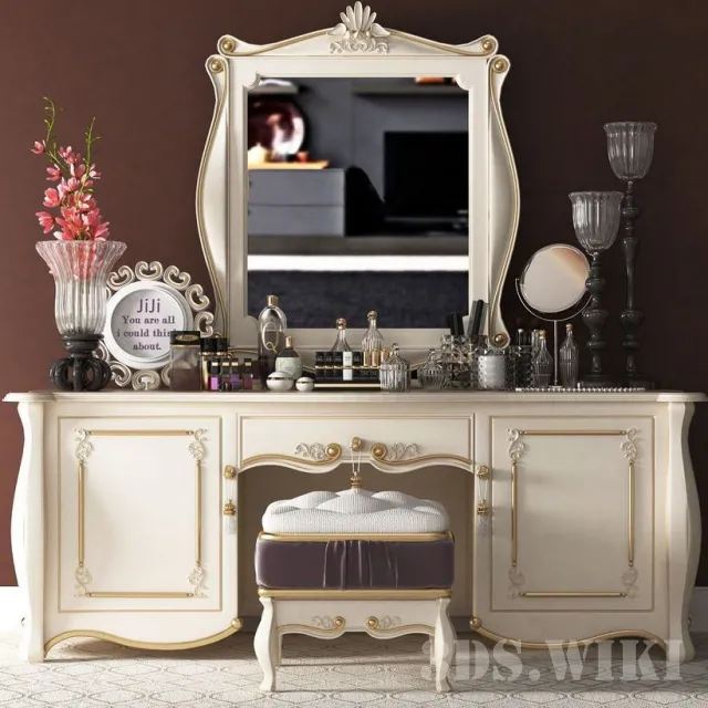 furniture – COMPETITION DRESSING TABLE 3D Model furniture – COMPETITION DRESSING TABLE 3D Model