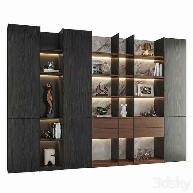 Furniture Composition 021 3D Model