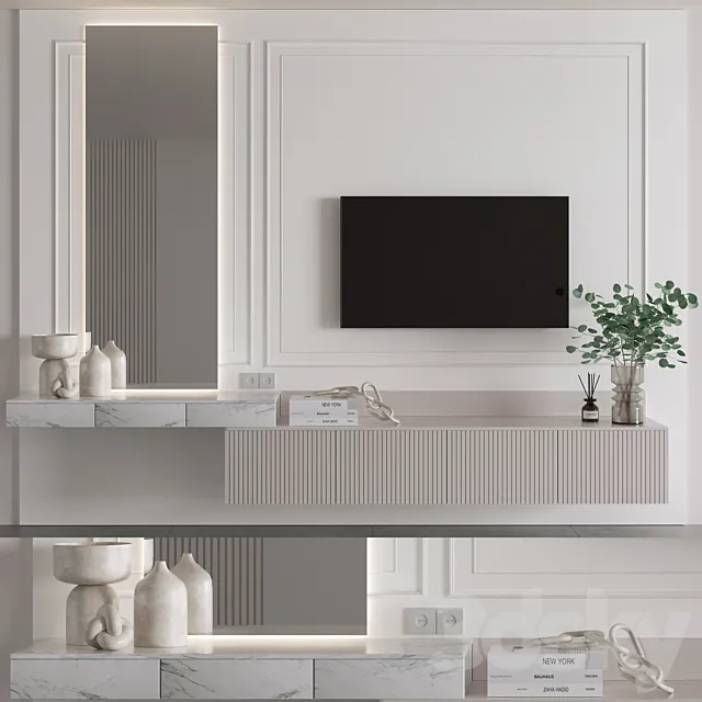 Furniture Composition 05 3D Model