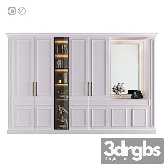 Furniture composition 10 2 3D Model Download