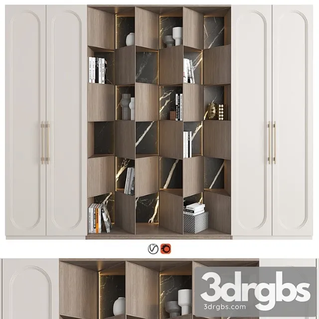 Furniture Composition 102 3D Model Download