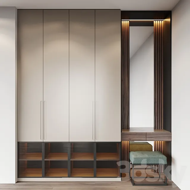 Furniture composition 11 3DModel