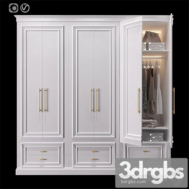 Furniture Composition 12 3D Model Download