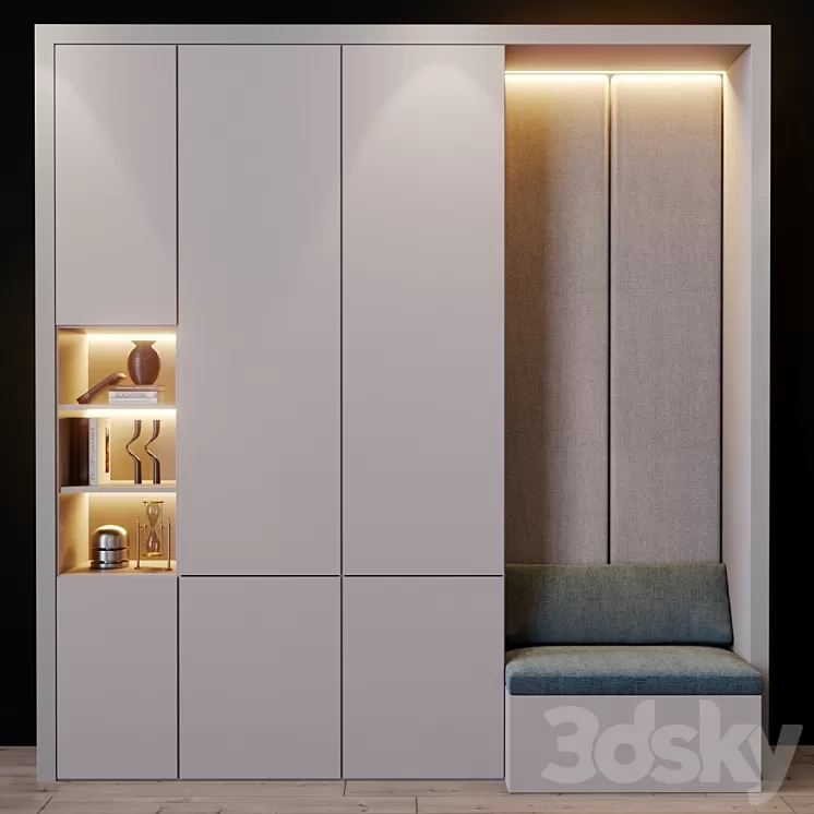 Furniture composition 13 3D Model Furniture composition 13 3D Model