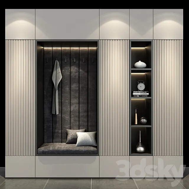 Furniture composition 132 3D Model Furniture composition 132 3D Model