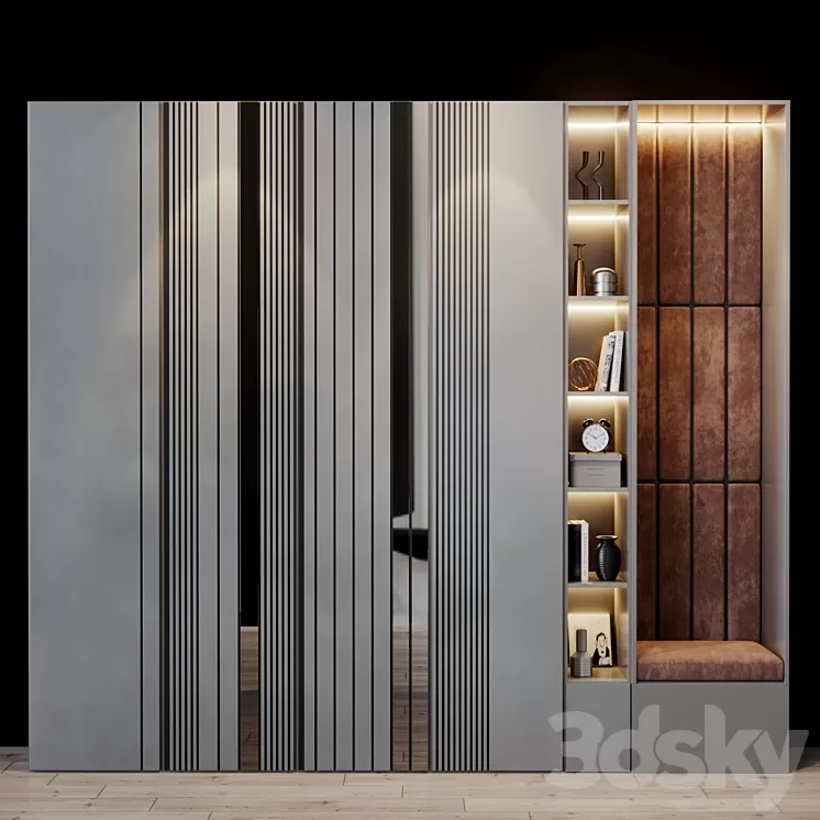 Furniture composition 17 3D Model Furniture composition 17 3D Model